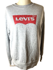 NICE Women  s LEVI Sweatshirt L/Sleeve Gray Sz. Small.