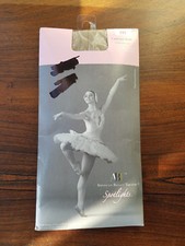 AB American Ballet Theatre Spotlights 1 Pair Nude Tights Girl Size M NEW 