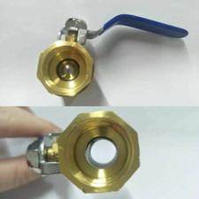 1/2" BRASS Ball Valve NPT Female Threaded Full Port 300 WOG WATER, OIL, GAS