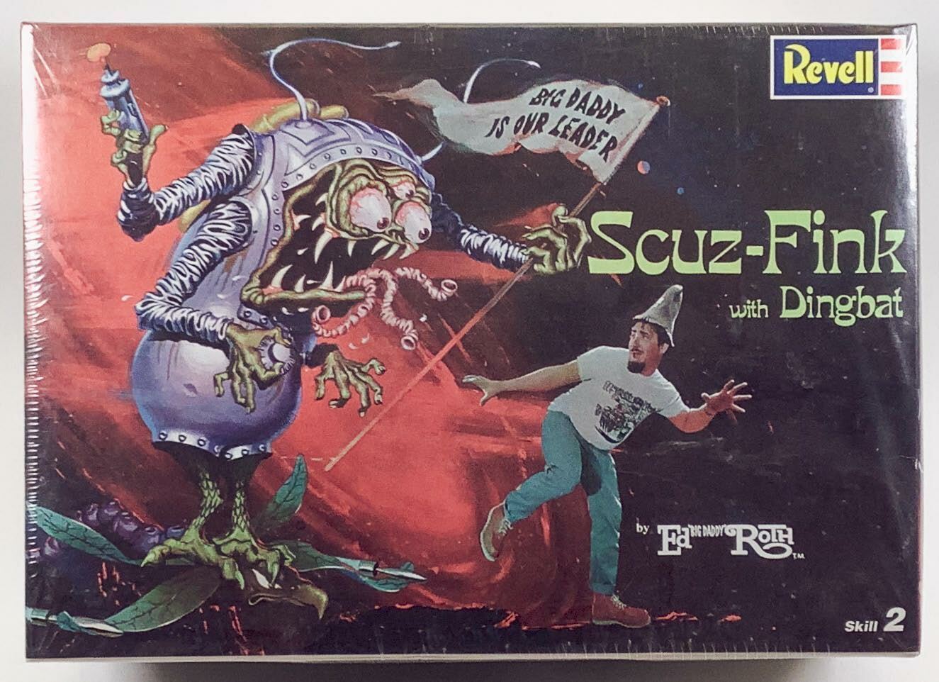 Revell 85-1309 Scuz-Fink with Dingbat by Ed 'Big Daddy' Roth Scale Model Kit