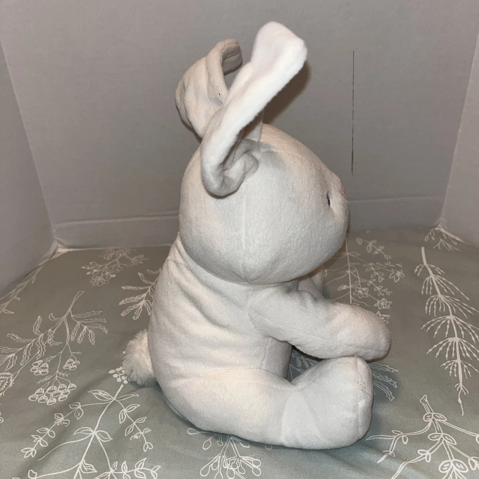 BABY GUND Flora The Bunny Peek A Boo Talks Canta Jugar Juguete de Aprendizaje Interactivo Foto 4 de 4