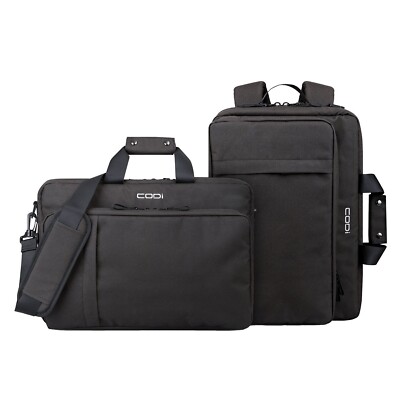 Codi Terra Recycled Hybrid Briefcase 15.6'' Antimicrobial Protection TER305-10