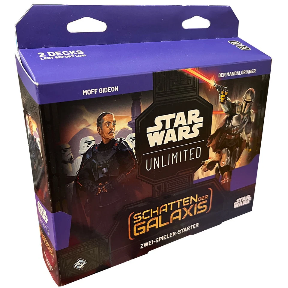 FFG Star Wars: Unlimited - Shadows of the Galaxy - Zwei-Spieler-Starter Deutsch - Bild 1 von 1