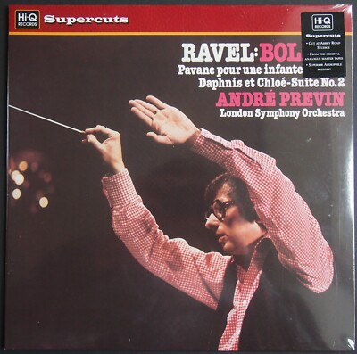Ravel Bolero Orchestral Works Previn EMI ASD3912 Reissue HiQ Mint Sealed