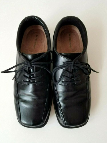 Blackhawk Boys Black Dress Shoes Youth 