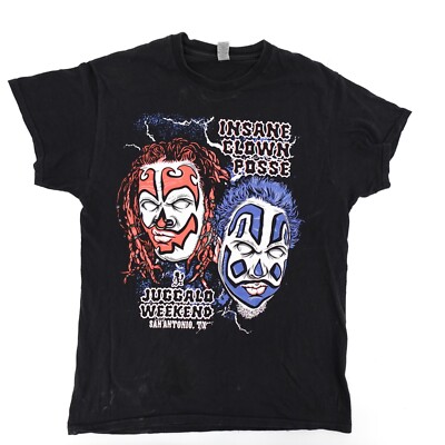Insane Clown Posse ICP Shirt Adult Medium Graphic Rap HipHop Tour San Antonio