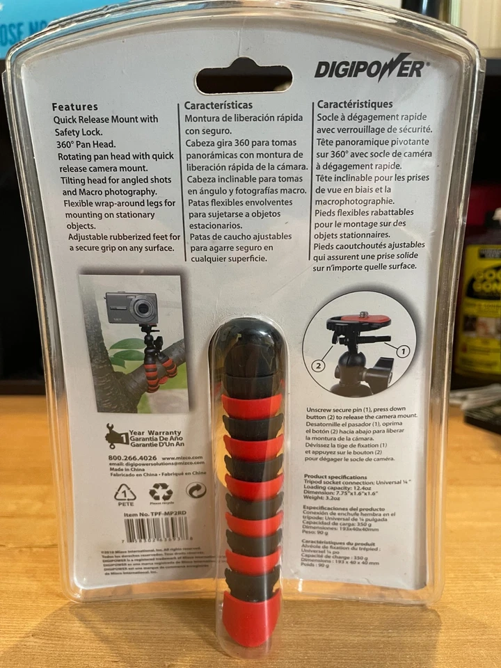 DIGIPOWER TPF-MP2 Tripod New Sealed - Image 2 of 2