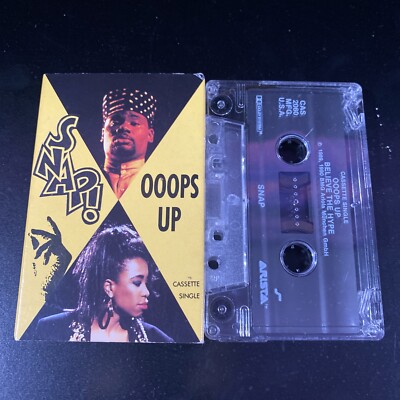 SNAP OOOPS UP CASSETTE SINGLE