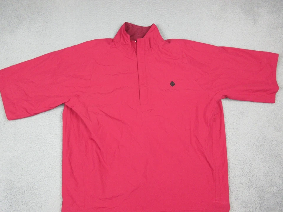 Chaqueta de golf ligera Zero Restriction para hombre adulto mediana rosa roja Foto 3 de 4