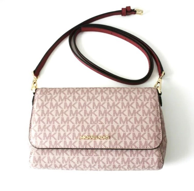 Michael Kors Borsa Jet Set Item MD pouchette Crossbody Braun vinaccia |  Acquisti Online su eBay