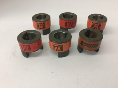 L-070 Jaw Coupling 3/4'' Assorted Brands Lot Of 6