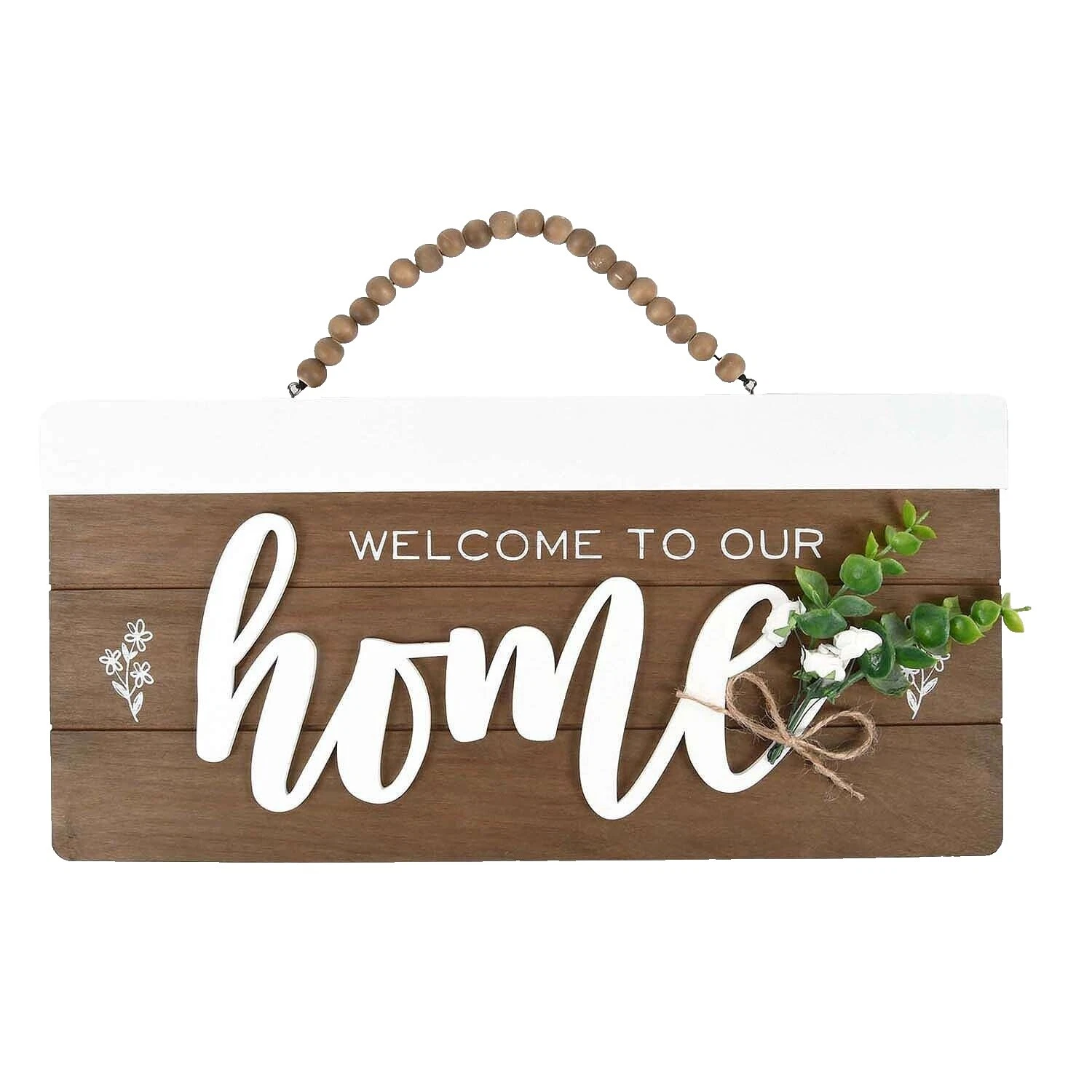 Hanging Rectangle Brown Home Décor Plaques & Signs