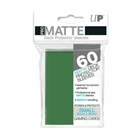 ultra pro matte deck protector  sleeves small gaming cards green 60ct