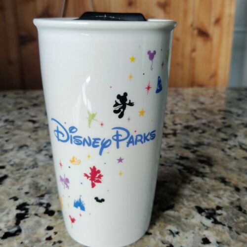 Tasse à café voyageur gobelet en céramique Disney Parks Starbucks 2015 12 oz - Photo 1 sur 5