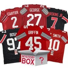 Autographed/Signed Ohio State University College Football Jersey Mystery Box COA