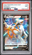 2023 Pokémon SWSH BSP Arceus V Trainer’s Toolkit #306