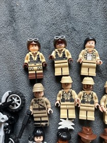 LEGO German Soldier 14 minifigure 7622 Indiana Jones Guards, Ugha, Colonel