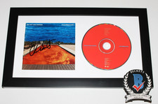 CHAD SMITH SIGNED FRAMED RED HOT CHILI PEPPERS CALIFORNICATION CD ALBUM BECKETT