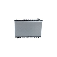 KüHler Motor KüHlrippen GelöTet 725 - 400 Mm Alu NRF FüR U.A. Hyundai Santa