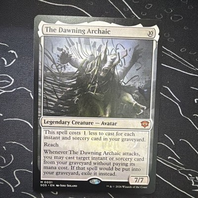 Wizards of the Coast The Dawning Archaic Legendary Creature 0001 Mythic