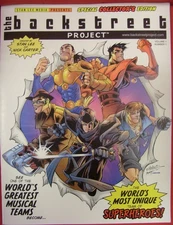 BACKSTREET BOYS PROJECT MENACE DEATH QUEEN 1 COMIC STAN LEE NICK CARTER 2000 NM