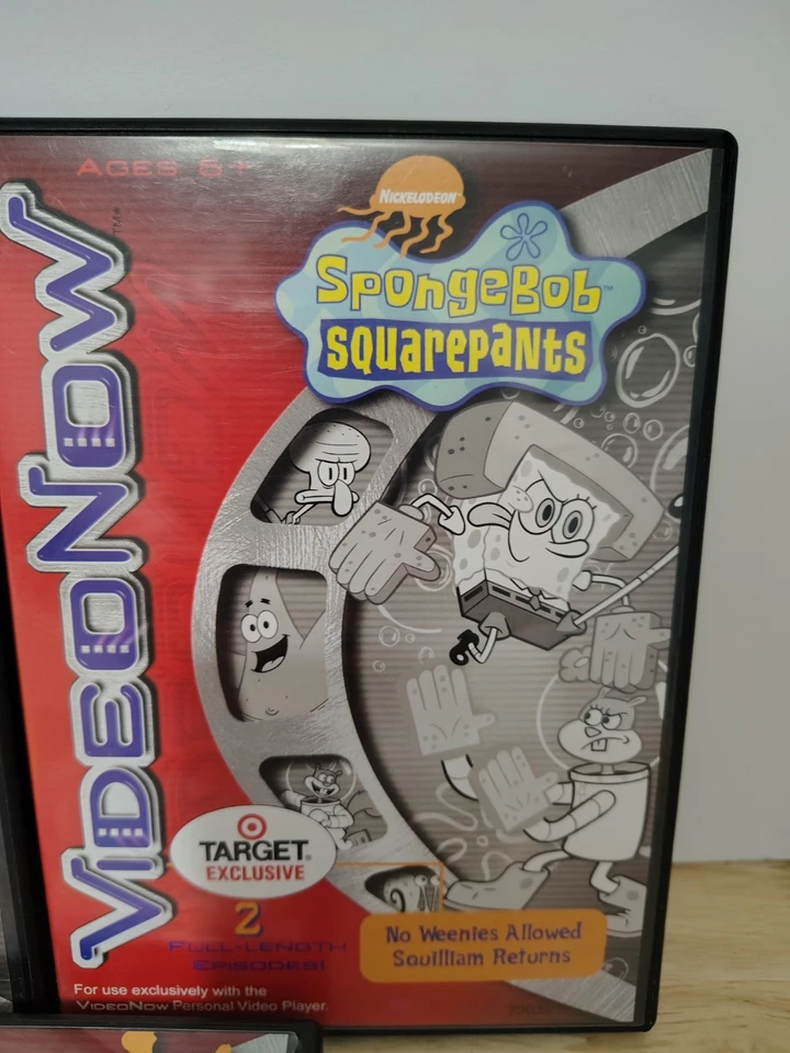 Video Ahora Lote De 3 2 Bob Esponja Doble Episodio 3 Juego De Discos Bastante Extraños Padres  Foto 3 de 4