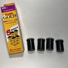 4 Rolls Kodak Gold 200 35mm Color Print Film 24 Exposures Exp. 6/2003
