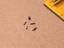 Lot Of 5 Mixed NOS Waltham 12s 10s Balance Staffs-8142-8143-7864-7865-77677