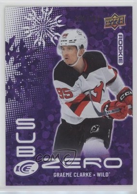 2024-25 Upper Deck Ice Sub Zero Rookies /699 Graeme Clarke #SZ-GC 2o7