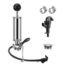 4" Threaded Keg Pump Tap - Mini Keg Dispenser, Mini Beer Keg Growler Tap Kit,...