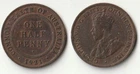 1921 Australia Half Penny — photo from another recent sale