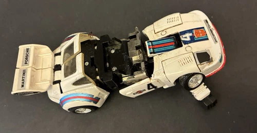 Hasbro 1984 G1 Transformers Jazz Vintage Martini Porsche Figure Incomplete PARTS