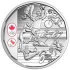 2016 $1 Celebrating Canadian Athletes - Limited Edition Proof Pure Silver Dollar