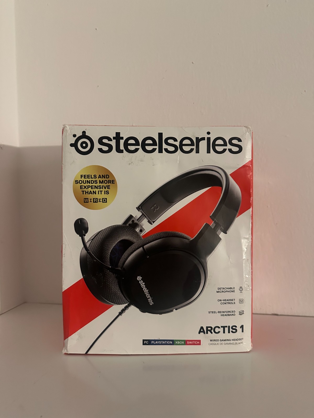 SteelSeries Arctis 1 Wired Gaming Headset - Used - No Microphone - Works Great