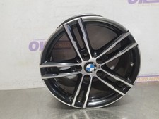 18 2018 Bmw M240i 18x8 Wheel 5 Flat Narrow Double Spokes Black And Machined 18 2018 Bmw M240i 18x8 Wheel 5 Flat Narrow Double Spokes Black And Machined