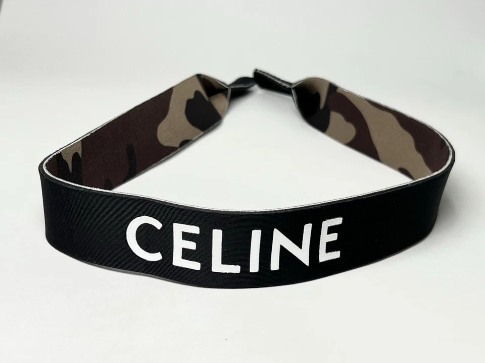 Nuevo Celine Gafas Correa Desmontable Verde Ejército Auténtico Italia Foto 2 de 4