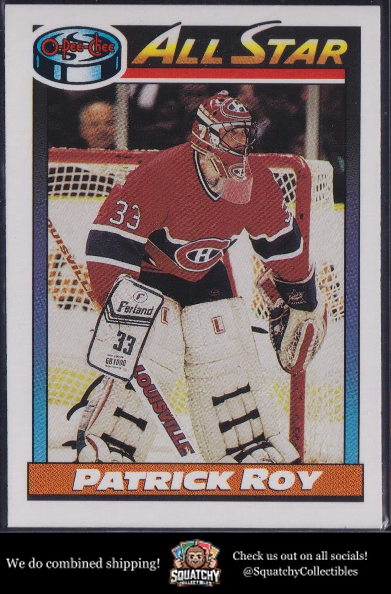 1991-92 O-Pee-Chee #270 Patrick Roy