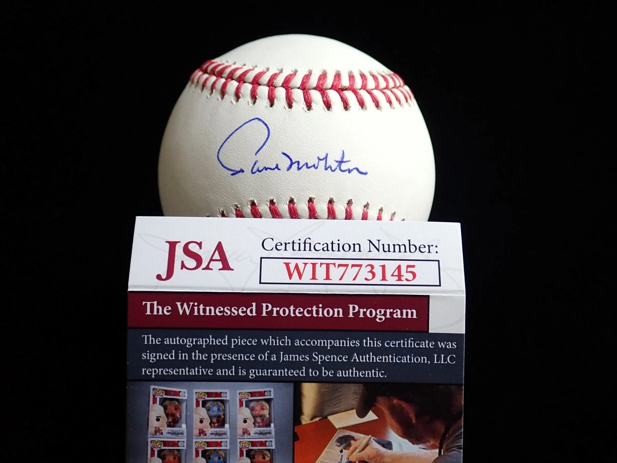 James Spence JSA Original Autographed Baseball MLB Balls for sale