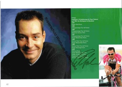 Original Autogramm Erik Zabel Radsport T Mobile /// Autogramm Autograph s 315733