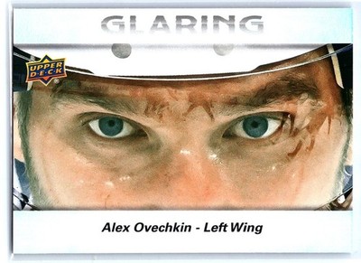 2023-24 Upper Deck #GL-1 Alex Ovechkin Glaring Washington Capitals