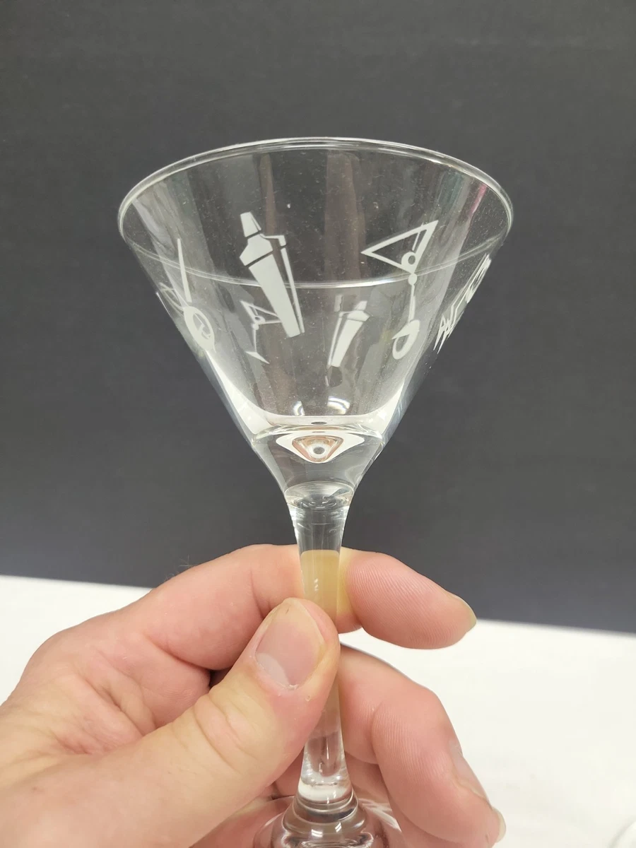 Vintage Martini Glasses products for sale | eBay