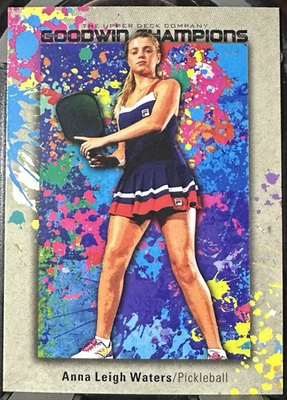 #ad 2024 Upper Deck Goodwin Champions Splash of Color Anna Leigh Waters #144 $4.99