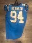 Carolina Panthers Ashawn Robinson Game Worn Used Jersey NFL COA