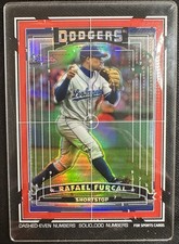 2006 Topps Chrome Rafael Furcal Red Refractor /90 Dodgers
