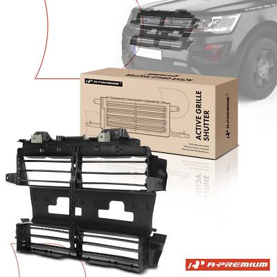 A-Premium Active Grille Shutter w/ Motor Assy for Ford Explorer 13-19 FB5Z8475D