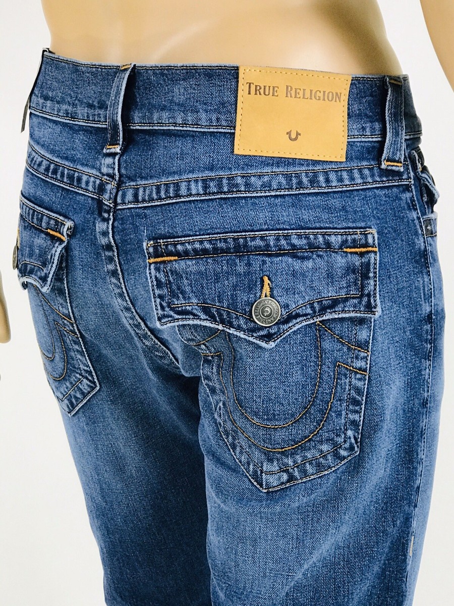 ITALIAN Fabric True Religion Men Jeans Ricky 30 32 33 34 36 38 40