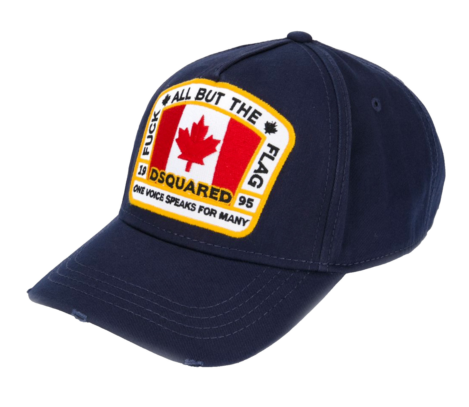 Dsquared2 Canadian Flag Icon Baseball Cap Navy