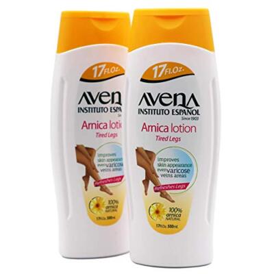 Avena Instituto Español Arnica Lotion Tired Legs, Improves Skin Appearance, 