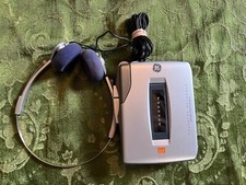 General Electric GE Variable Speed Tape Cassette Recorder Model 3-5366A Working