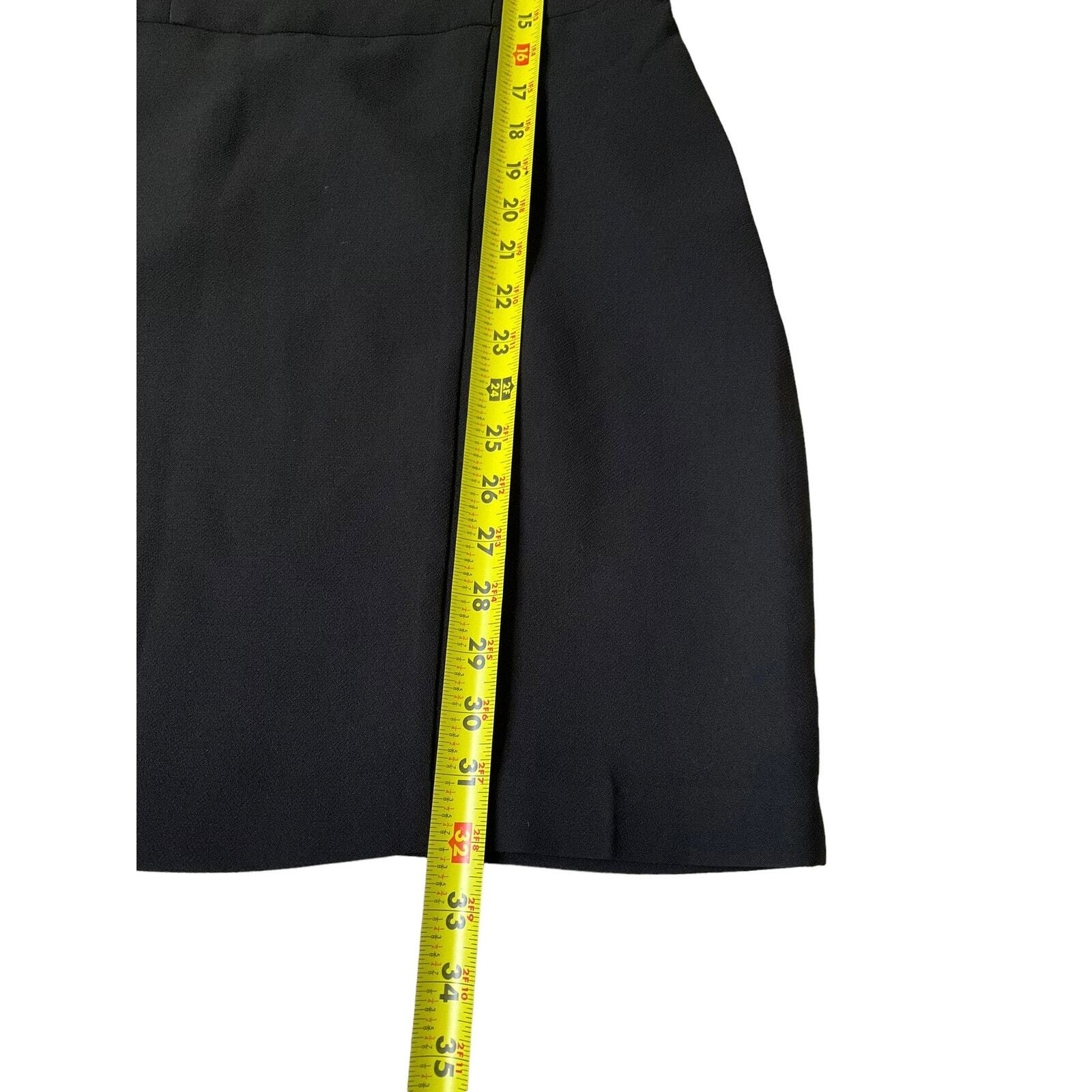 BCBGeneration Black Fitted Bodycon Side Zip Dress… - image 8